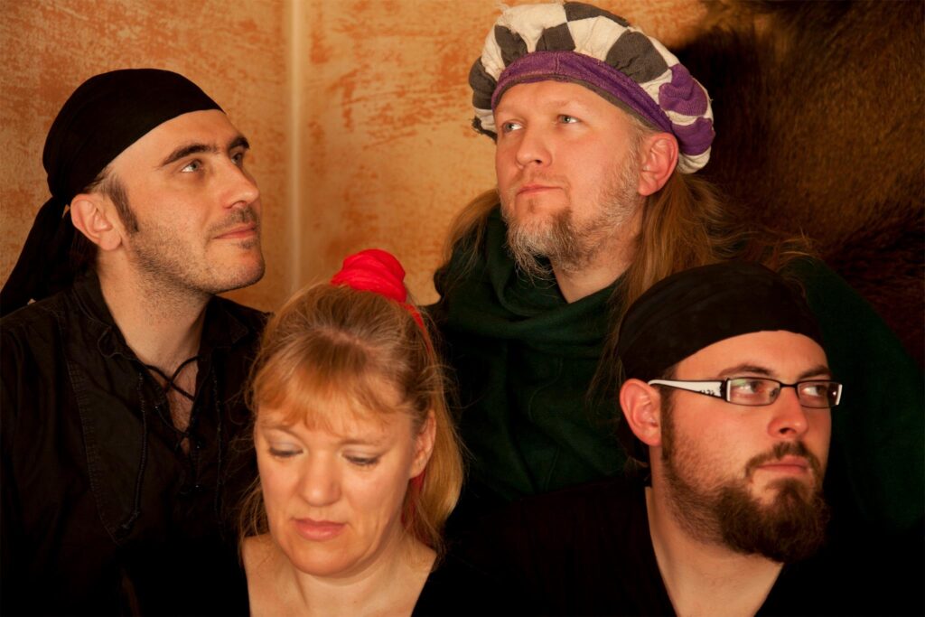 Unvuhk Bild, Frank, Christiane, Stoni, Malte von links nach rechts